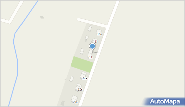 Stare Pole, Grunwaldzka, 11a, mapa Stare Pole