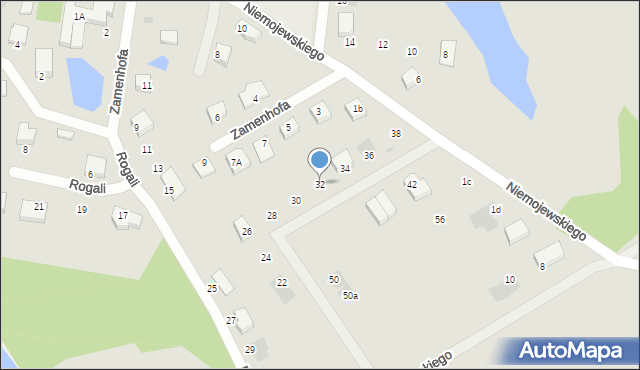 Starogard Gdański, Grota-Roweckiego Stefana, gen., 32, mapa Starogard Gdański