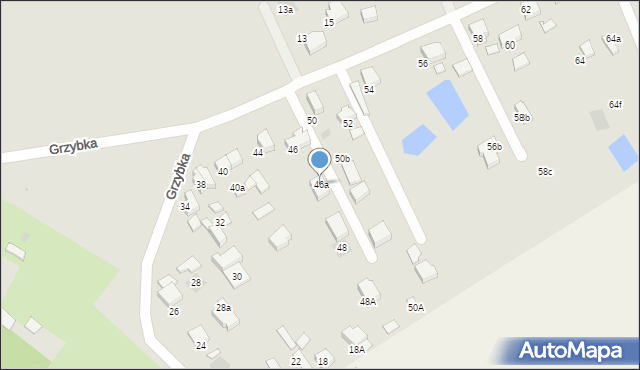 Starogard Gdański, Grzybka Józefa, dh., 46a, mapa Starogard Gdański