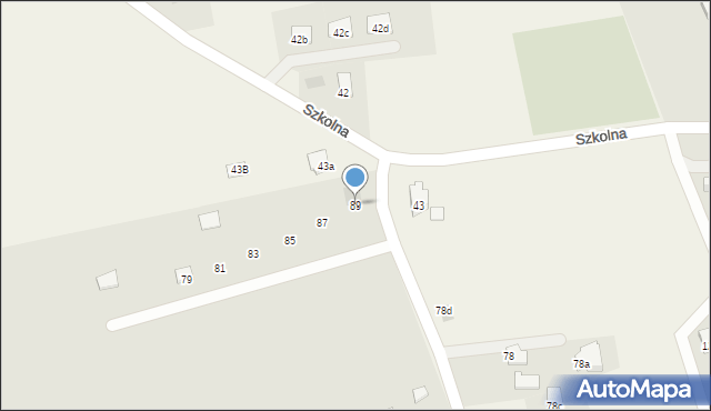 Starogard Gdański, Grzybka Józefa, dh., 89, mapa Starogard Gdański