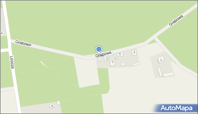 Sulbiny, Grabowa, 9, mapa Sulbiny