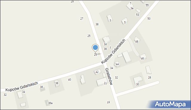 Sulmin, Gralathów, 23, mapa Sulmin