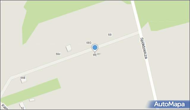 Suraż, Graniczna, 66j, mapa Suraż