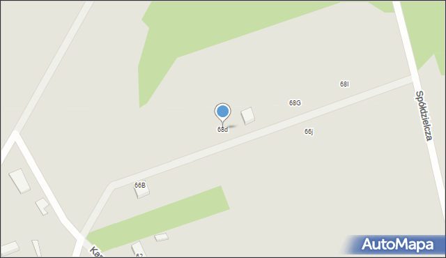 Suraż, Graniczna, 68d, mapa Suraż