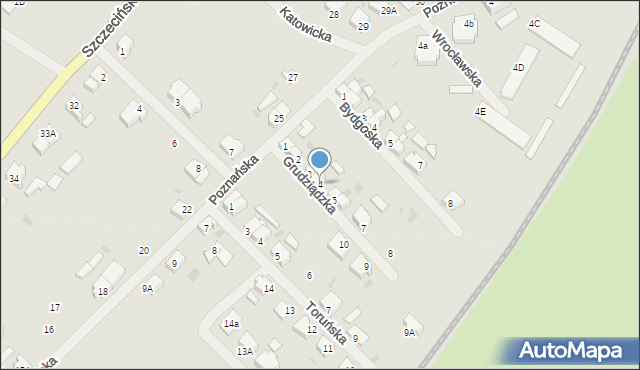 Świdwin, Grudziądzka, 4, mapa Świdwin