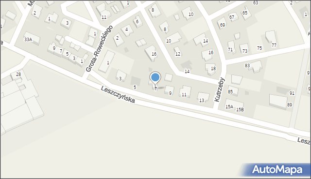 Święciechowa, Grota-Roweckiego Stefana, gen., 7, mapa Święciechowa