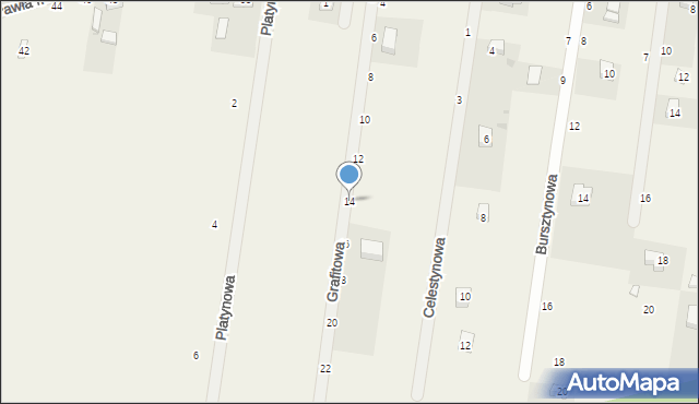 Swolszewice Duże, Grafitowa, 14, mapa Swolszewice Duże