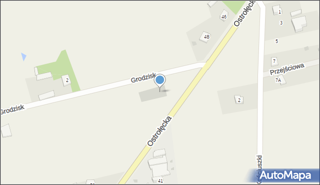 Sypniewo, Grodzisk, 1, mapa Sypniewo