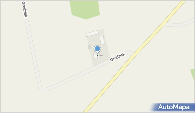 Sypniewo, Grodzisk, 3, mapa Sypniewo