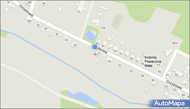 Tarnowskie Góry, Grzybowa, 48, mapa Tarnowskie Góry