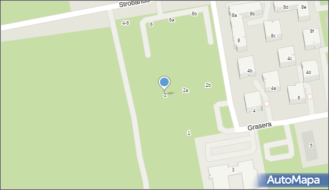 Toruń, Grasera Konrada, 2, mapa Torunia