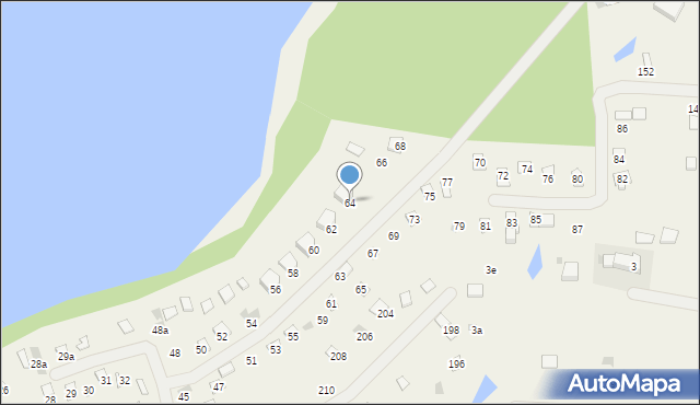 Tręby Stare, Grabce, 64, mapa Tręby Stare