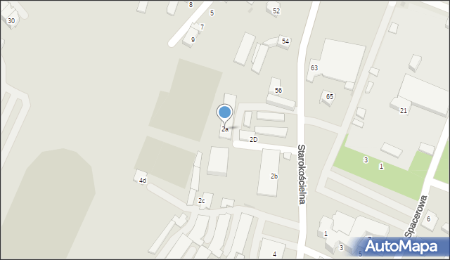 Tychy, Grota-Roweckiego Stefana, gen., 2a, mapa Tychów