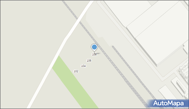 Warka, Grójecka, 108, mapa Warka