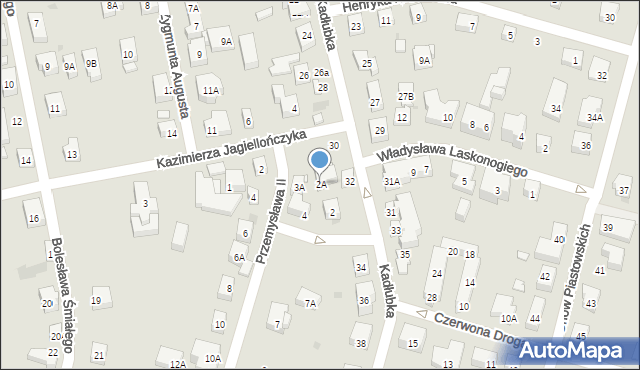 Warszawa, Grabskiego Władysława Jana, 2A, mapa Warszawy