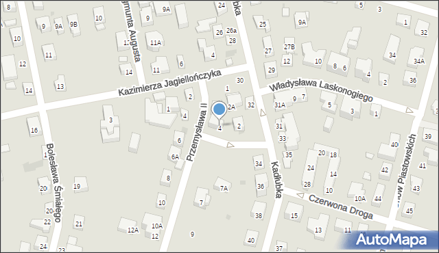 Warszawa, Grabskiego Władysława Jana, 4, mapa Warszawy