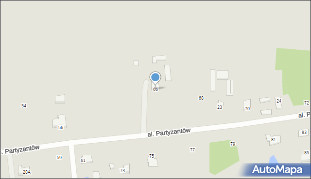 Węgrów, Grudzie III, 20, mapa Węgrów