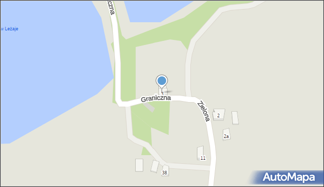 Wilamowice, Graniczna, 3, mapa Wilamowice