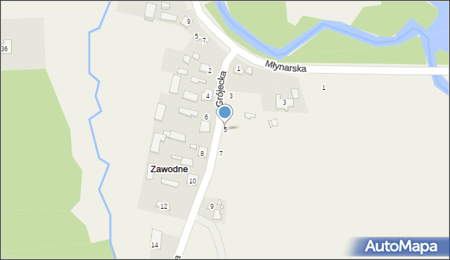 Wilcza Wólka, Grójecka, 5, mapa Wilcza Wólka