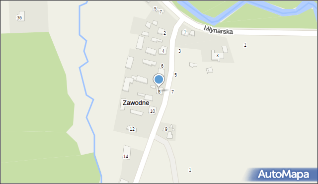 Wilcza Wólka, Grójecka, 8, mapa Wilcza Wólka