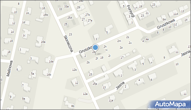 Wołczkowo, Gruszkowa, 2e, mapa Wołczkowo