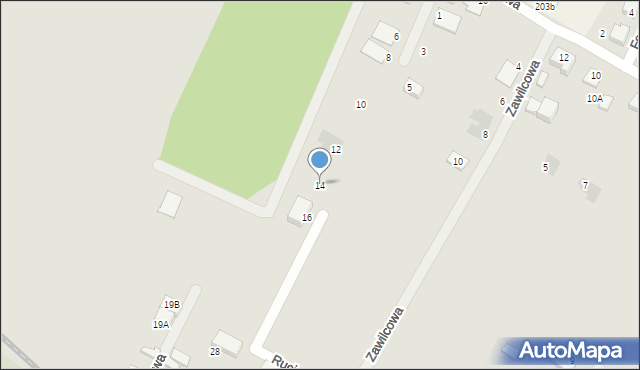 Wrocław, Groszkowa, 14, mapa Wrocławia