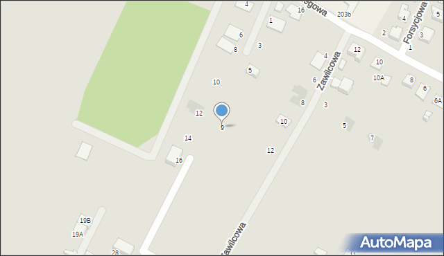 Wrocław, Groszkowa, 9, mapa Wrocławia