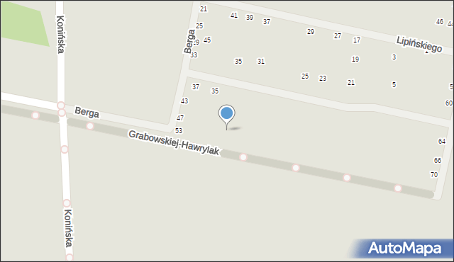 Wrocław, Grabowskiej-Hawrylak Jadwigi, 24, mapa Wrocławia