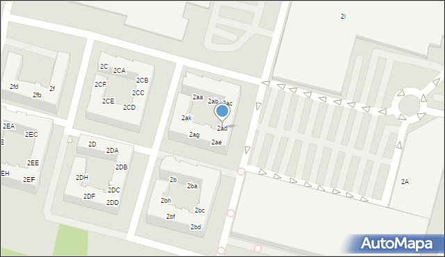 Wrocław, Graniczna, 2ad, mapa Wrocławia