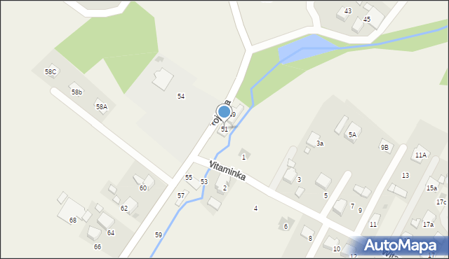 Zaborze, Grojecka, 51, mapa Zaborze