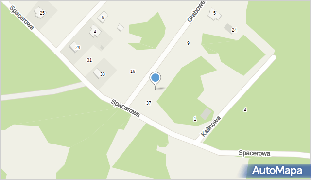 Zendek, Grabowa, 17, mapa Zendek