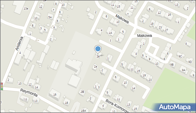 Zgorzelec, Grota-Roweckiego Stefana, gen., 1a, mapa Zgorzelec