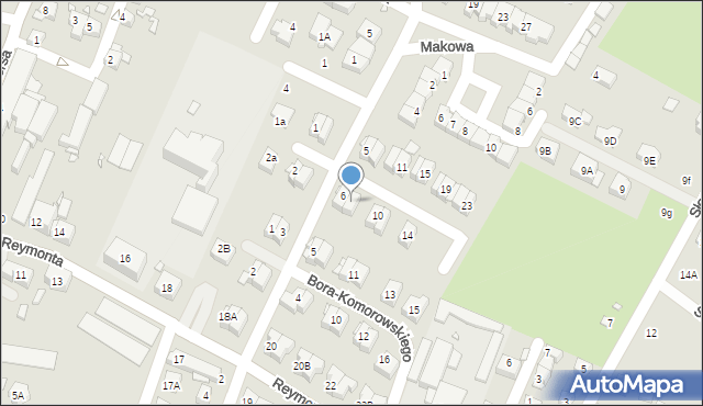 Zgorzelec, Grota-Roweckiego Stefana, gen., 8, mapa Zgorzelec