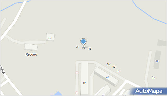 Gdańsk, Guderskiego Konrada, 92, mapa Gdańska