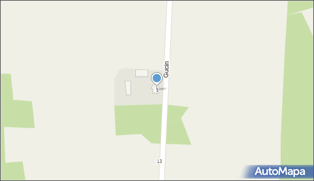 Gucin, Gucin, 3, mapa Gucin