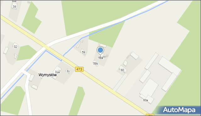 Gucin, Gucin, 59a, mapa Gucin