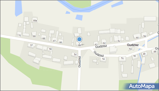 Gudzisz, Gudzisz, 64, mapa Gudzisz