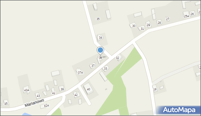 Gulbiny, Gulbiny, 36, mapa Gulbiny