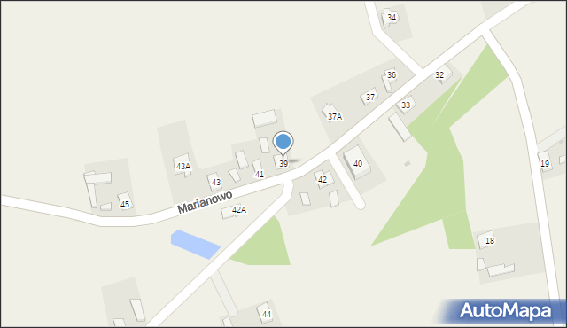 Gulbiny, Gulbiny, 39, mapa Gulbiny