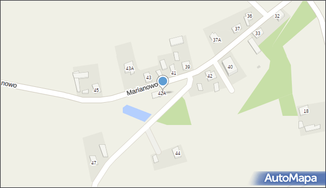 Gulbiny, Gulbiny, 42B, mapa Gulbiny