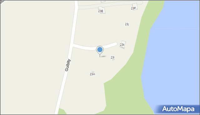 Gulbity, Gulbity, 23la, mapa Gulbity