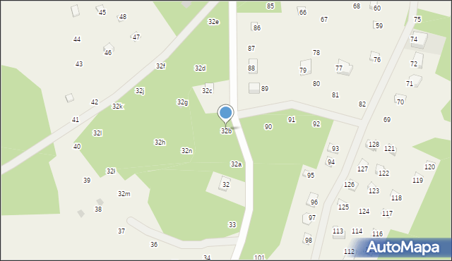 Gulbity, Gulbity, 32b, mapa Gulbity