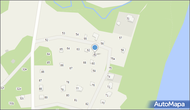 Gulbity, Gulbity, 61, mapa Gulbity