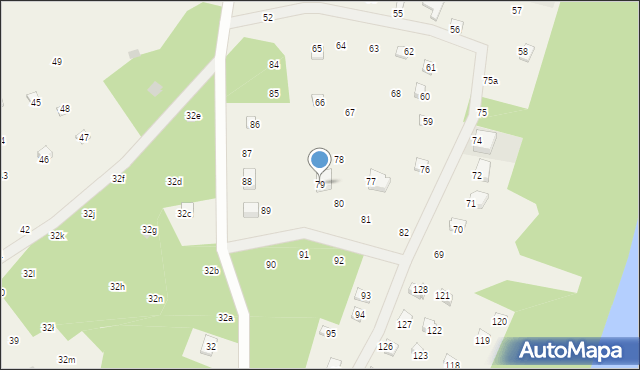 Gulbity, Gulbity, 79, mapa Gulbity