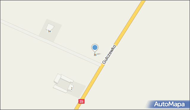 Gulczewko, Gulczewko, 3b, mapa Gulczewko