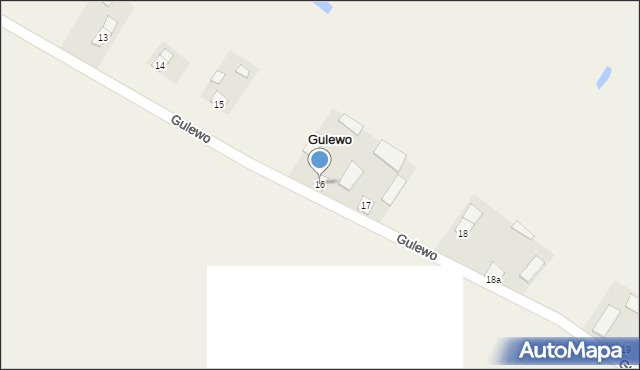 Gulewo, Gulewo, 16, mapa Gulewo