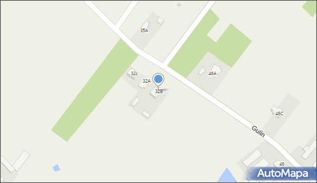 Gulin, Gulin, 32B, mapa Gulin