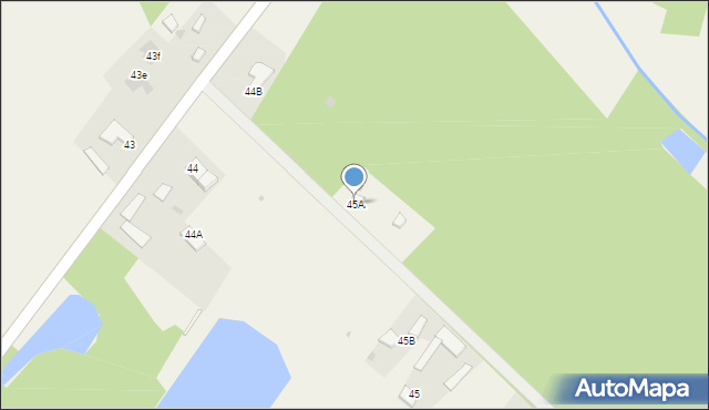 Gulin, Gulin, 45A, mapa Gulin