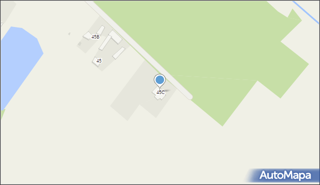 Gulin, Gulin, 45C, mapa Gulin