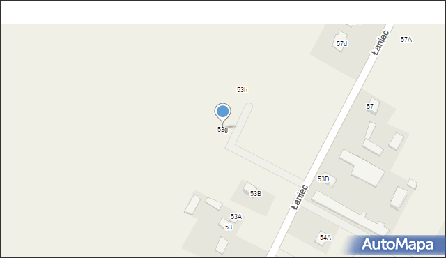 Gulinek, Gulinek, 53g, mapa Gulinek